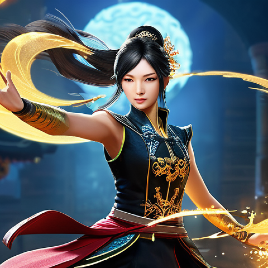 블레이드앤소울 캐릭터 성별 특화 - Class and Race Specific Aesthetics** A dynamic, high-fantasy scene from Blade & Soul. In the foregro...