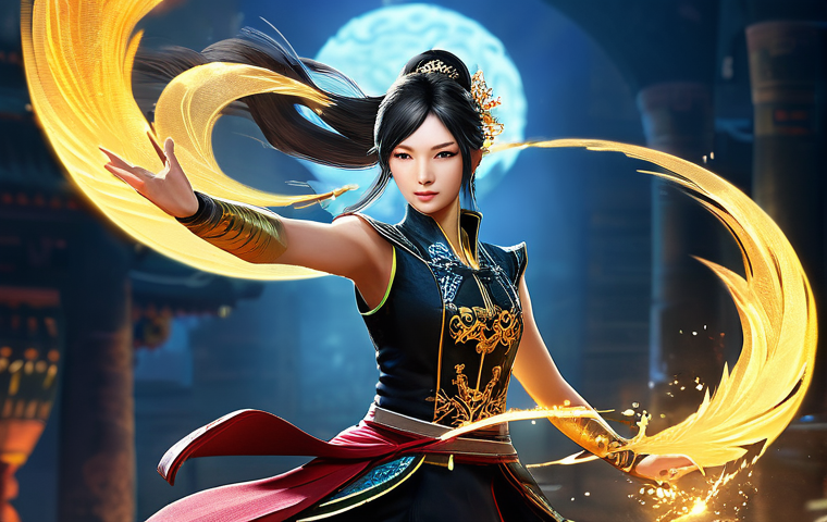 블레이드앤소울 캐릭터 성별 특화 - Class and Race Specific Aesthetics** A dynamic, high-fantasy scene from Blade & Soul. In the foregro...